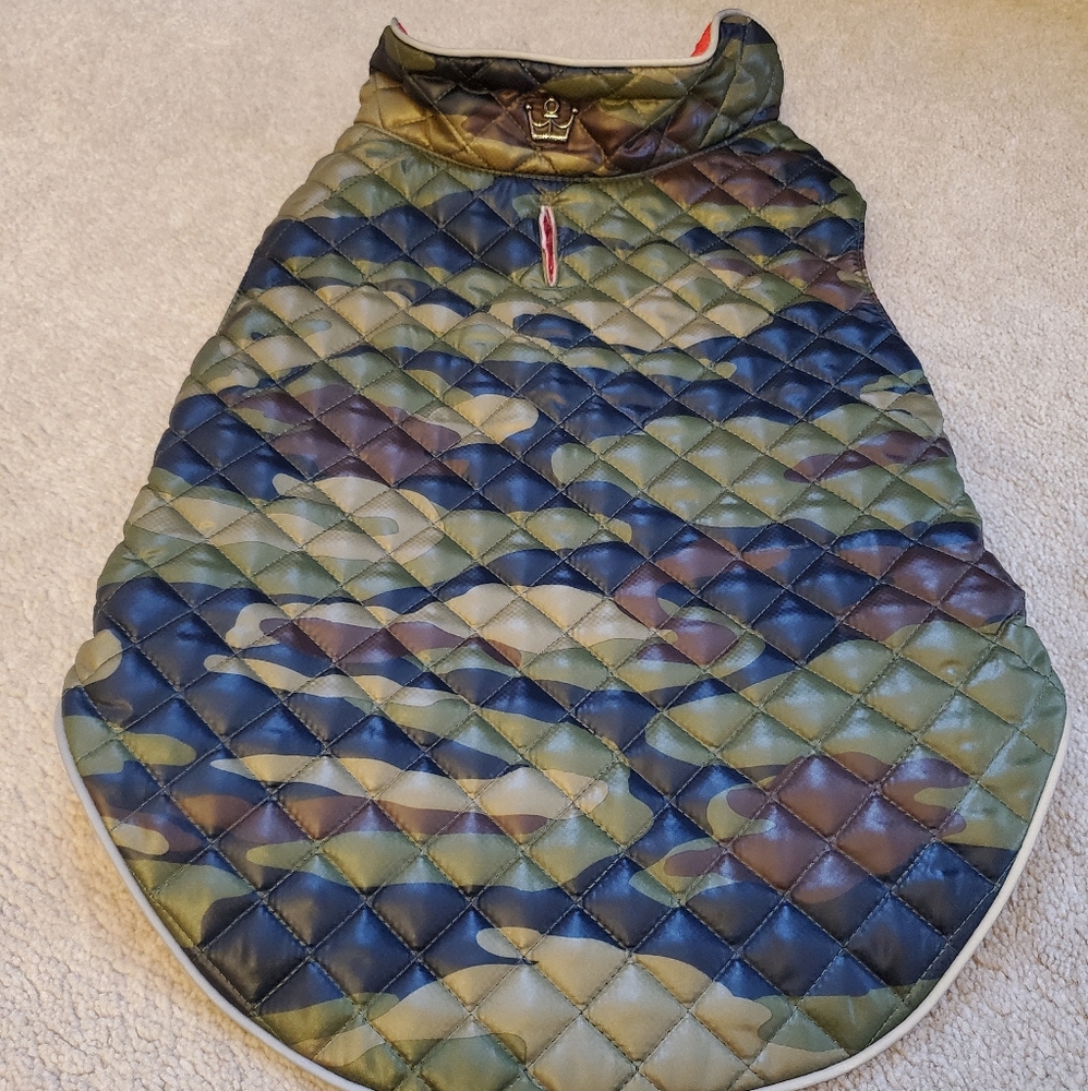 Oliver Thomas Camo Dog Coat.